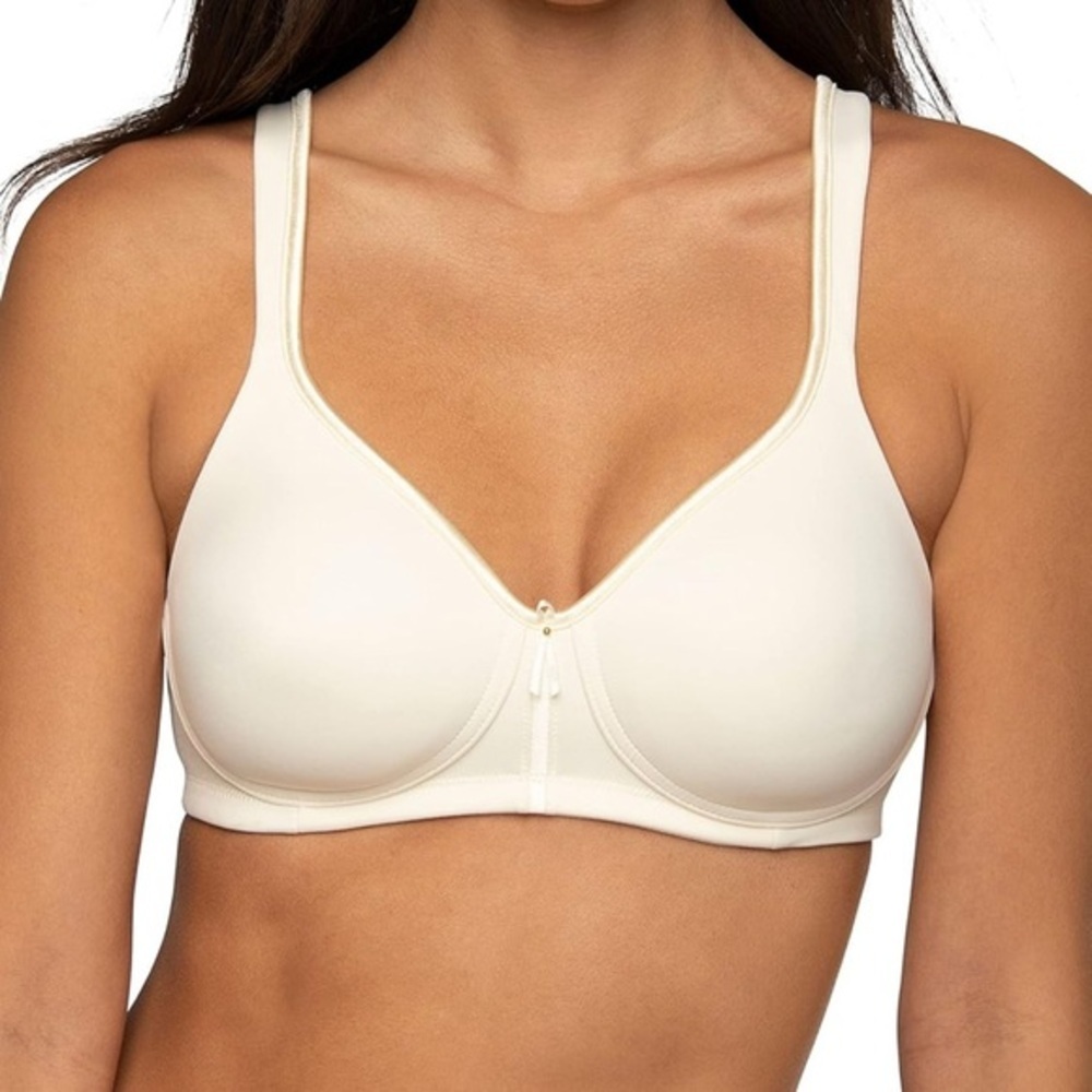 ✨Vanity Fair Beige Bra 34D – Everyday Elegance & Silky Support 💫